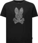 Psycho Bunny Kids' Rowen Embroidered Pima Cotton Graphic T-Shirt