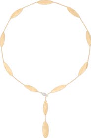 Marco Bicego Lunaria Diamond Twist Necklace