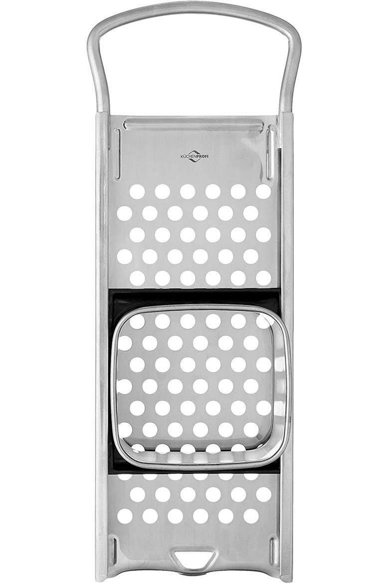 Spatzle Maker, Stainless Steel, 12-Inch x 4.5-Inch, Alternate, color, Silver