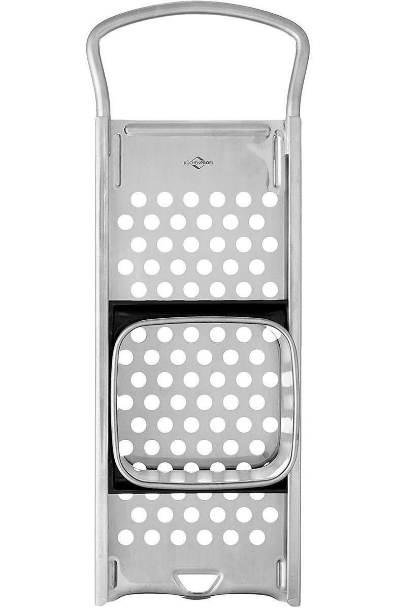 Kuchenprofi Spatzle Maker, Stainless Steel, 12-Inch x 4.5-Inch, Alternate, color, Silver