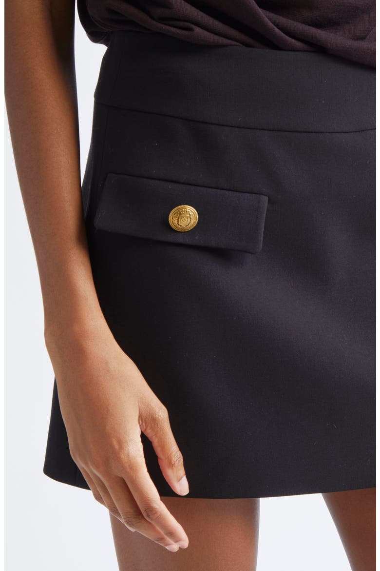 Douglas Miniskirt, Alternate, color, BLACK