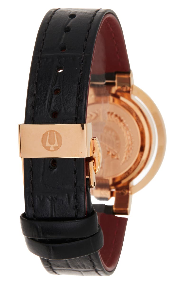 BULOVA Diamond Dial Bracelet Watch, 35mm - 0.0085 ctw, Alternate, color,