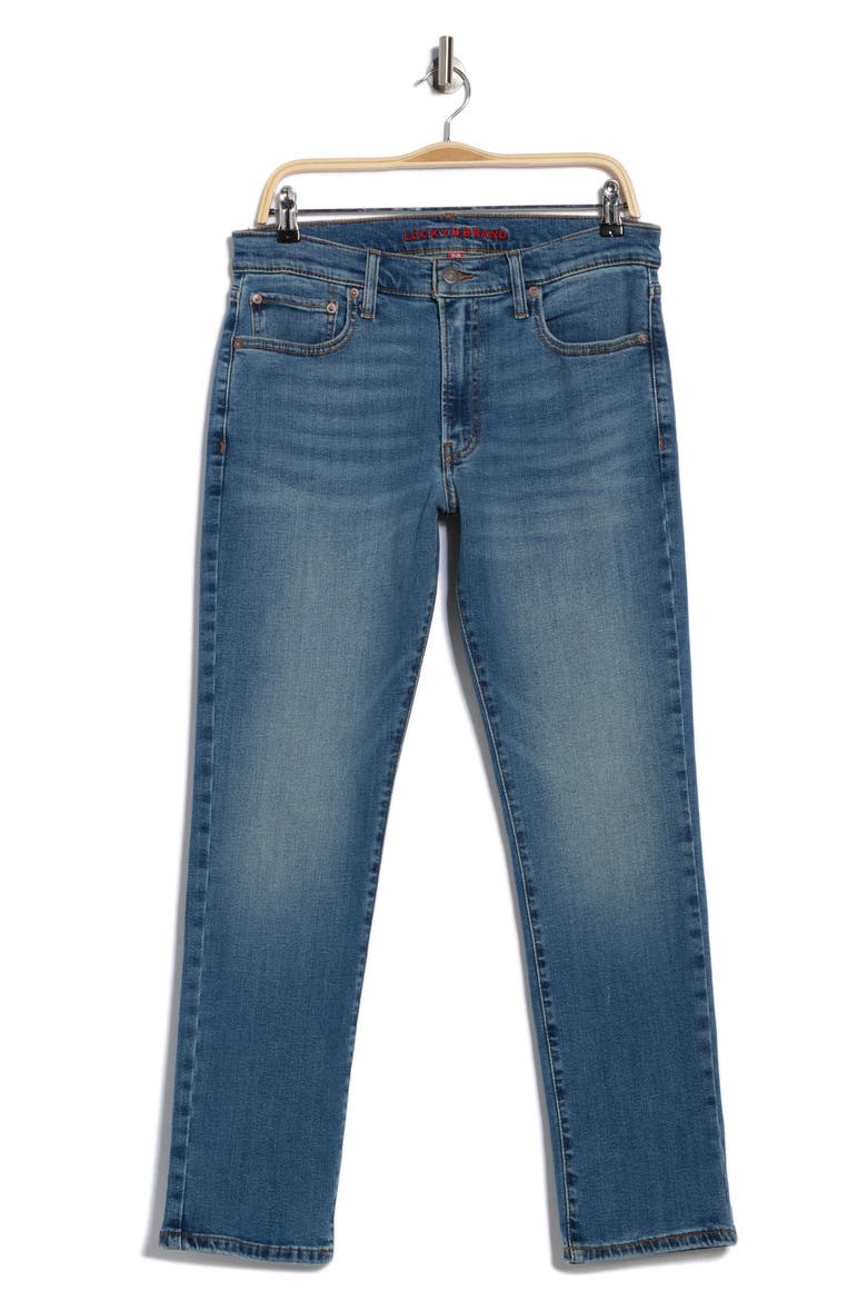 410 Athletic Straight Leg Jeans, Alternate, color, BEACHWOOD