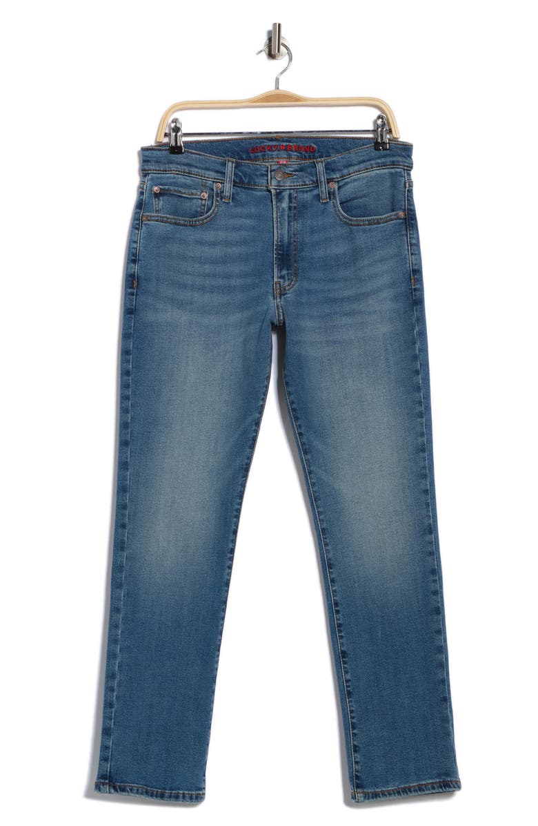 Lucky Brand 410 Athletic Straight Leg Jeans, Alternate, color, Beachwood