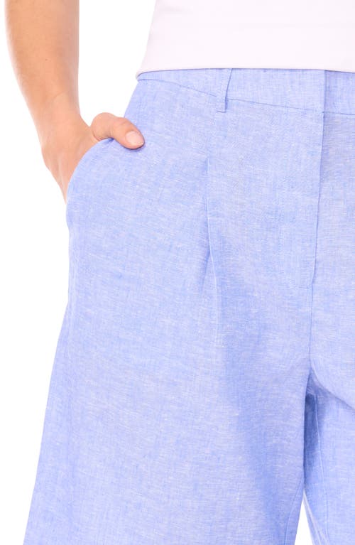HALOGENR HALOGEN(R) TAILORED LINEN BLEND BERMUDA SHORTS