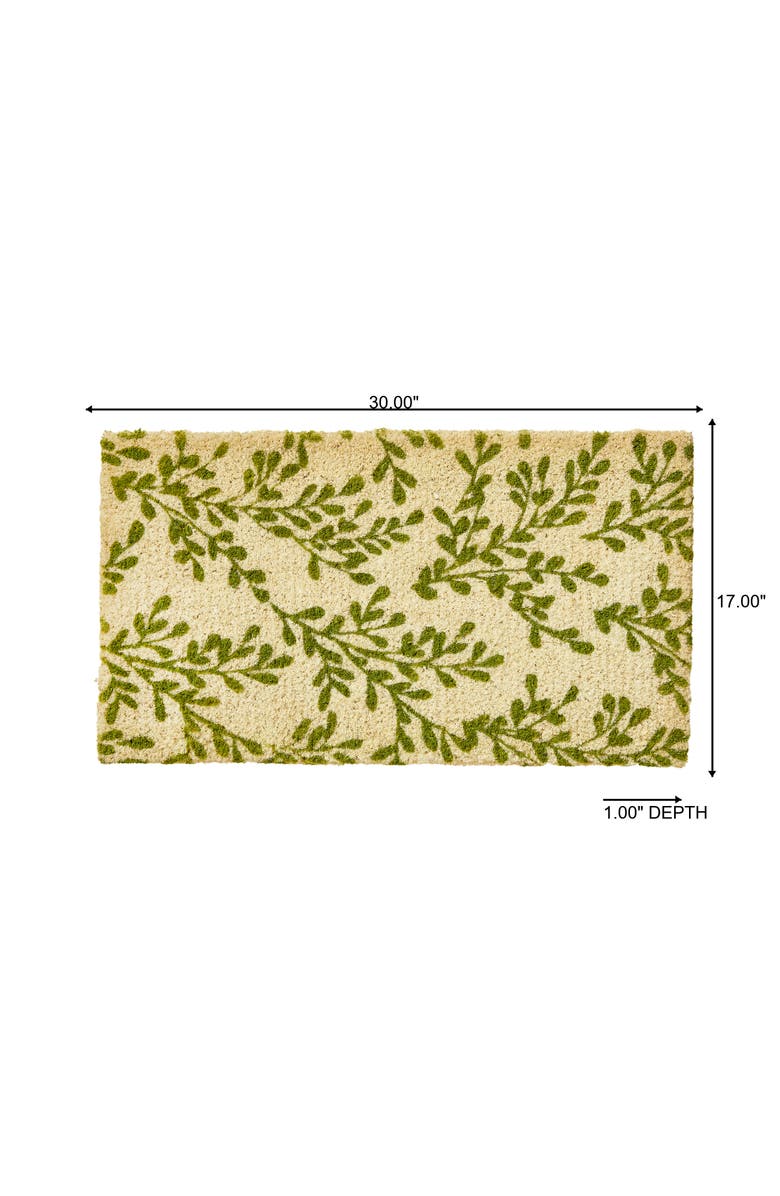 tag Sprigs Coir Mat Multi Coir Summer, Alternate, color, Beige