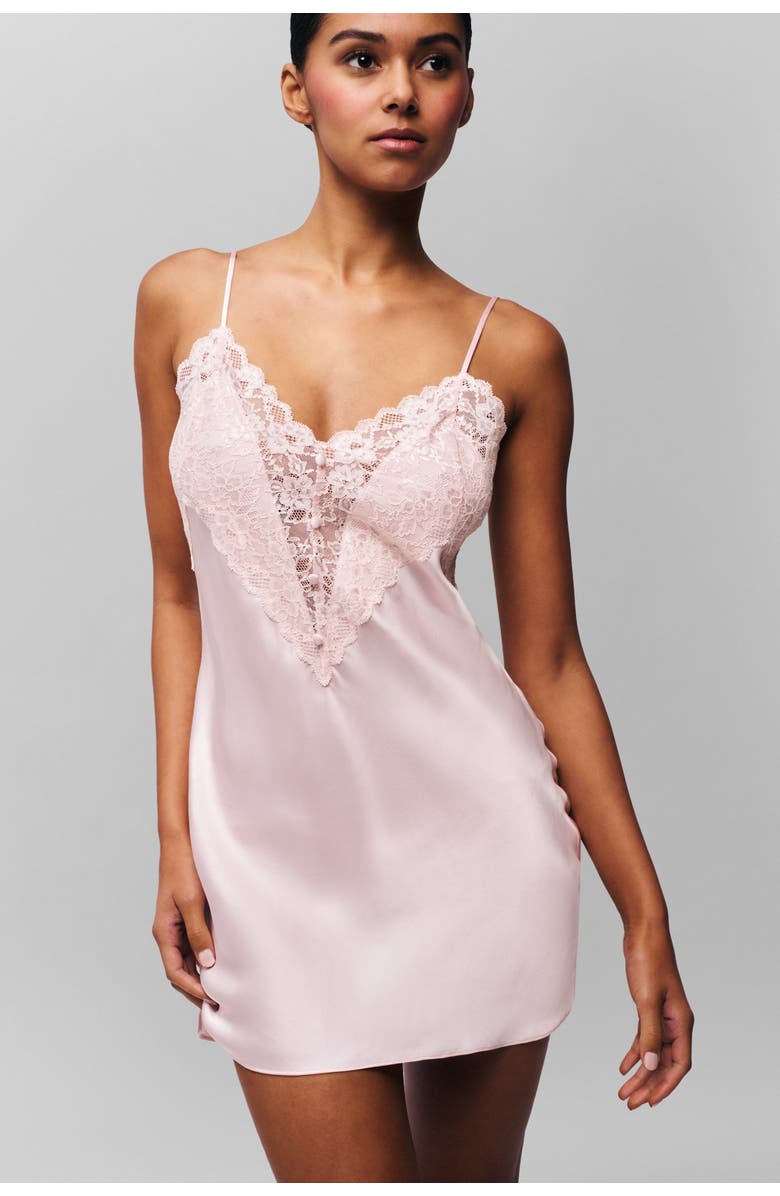 Guizio Nova Slip Mini Dress, Alternate, color, 