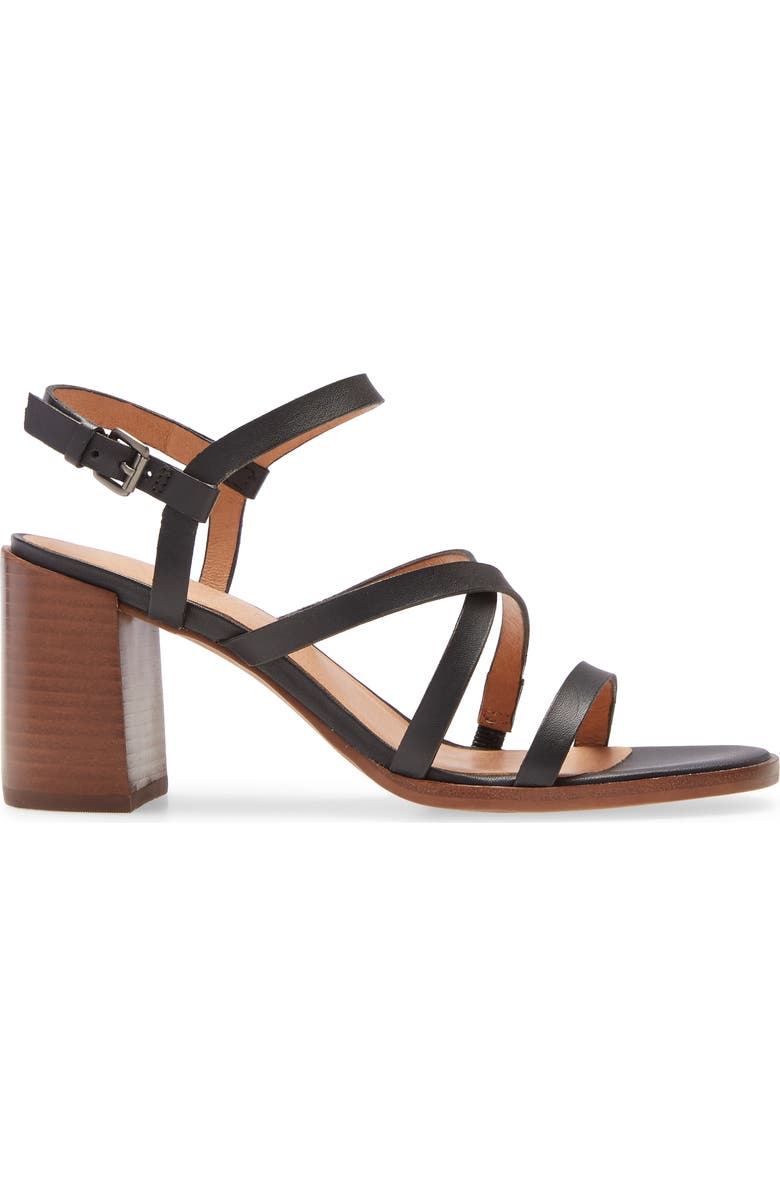 Madewell Edie Leather Sandal, Alternate, color,