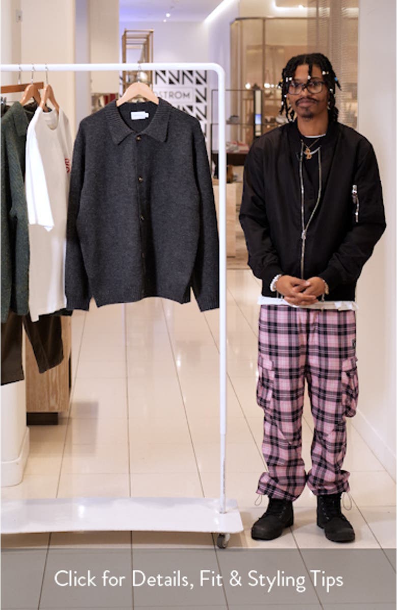 Collared Cardigan, sales video thumbnail