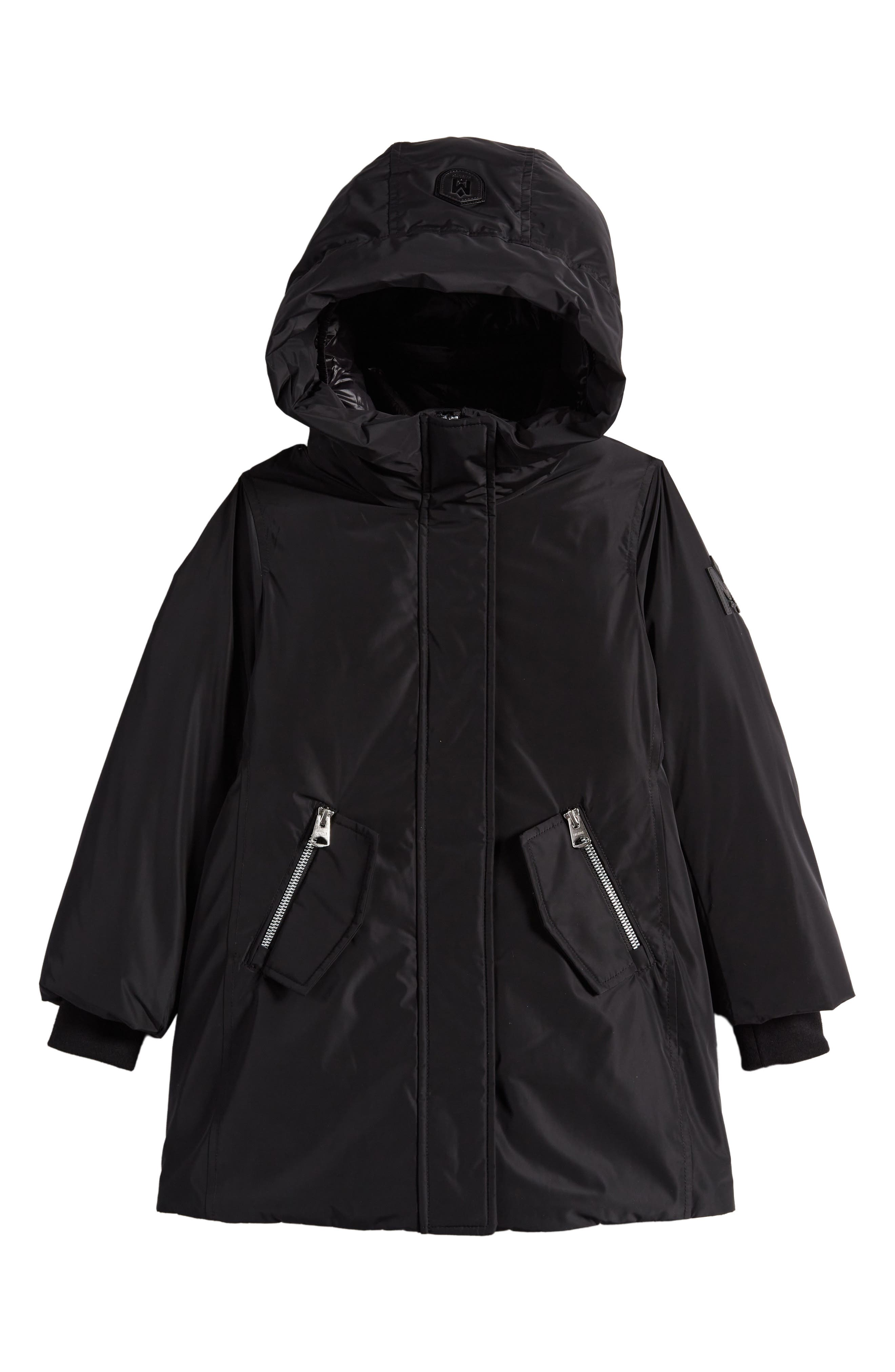 Mackage Kids' Shayna-T 800 Fill Power Down Jacket with Bib