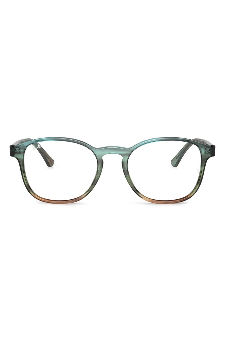 Ray-Ban 52mm Phantos Optical Glasses, Main, color, Blue Gradient