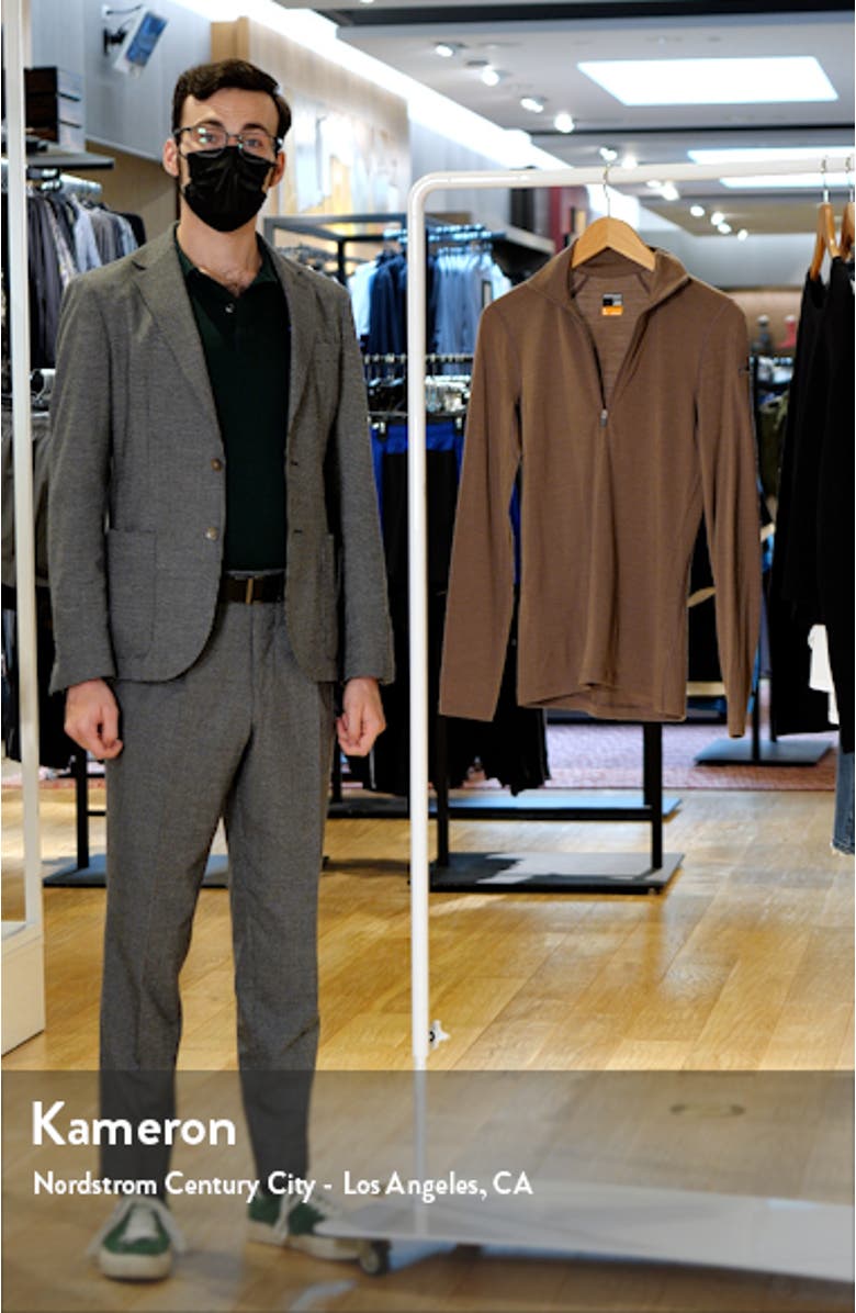 200 Oasis Merino Wool Half Zip Pullover, sales video thumbnail