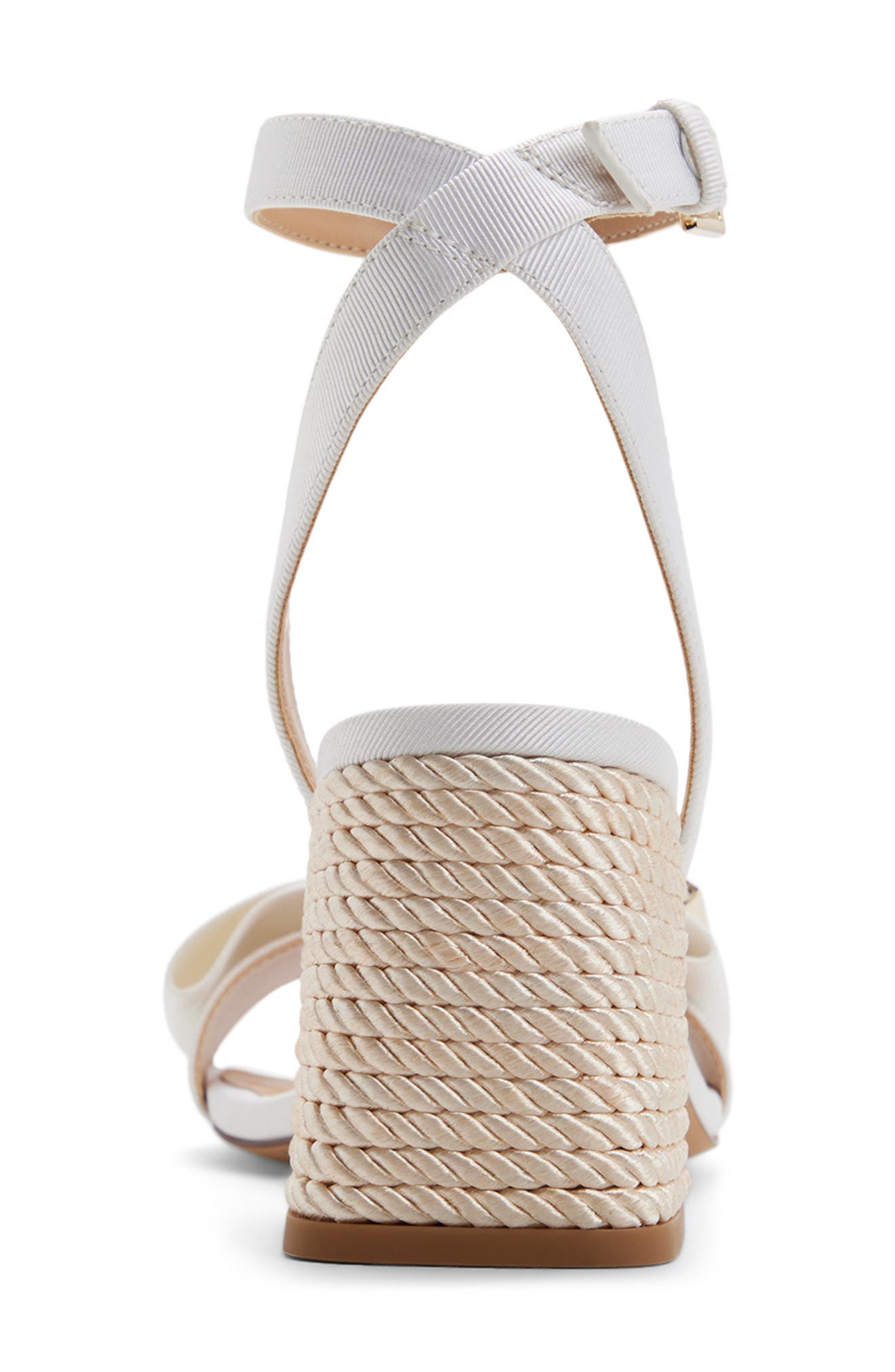 Ted Baker London Giana Block Heel Sandal, Alternate, color, White