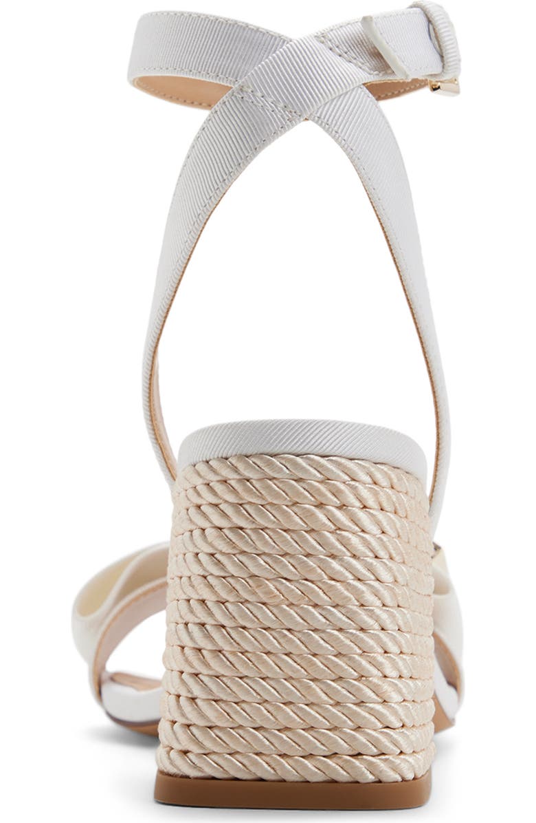 Ted Baker London Giana Block Heel Sandal, Alternate, color, White