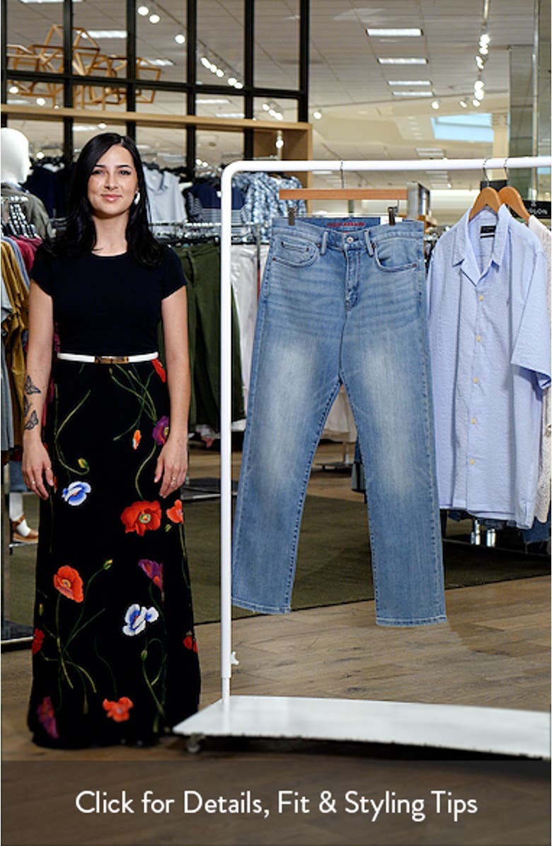 410 Athletic CoolMax<sup>®</sup> Straight Leg Jeans, sales video thumbnail