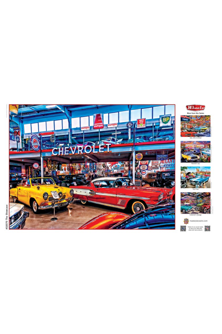 The Showcase 750 Piece Jigsaw Puzzle, Alternate, color, Multicolor