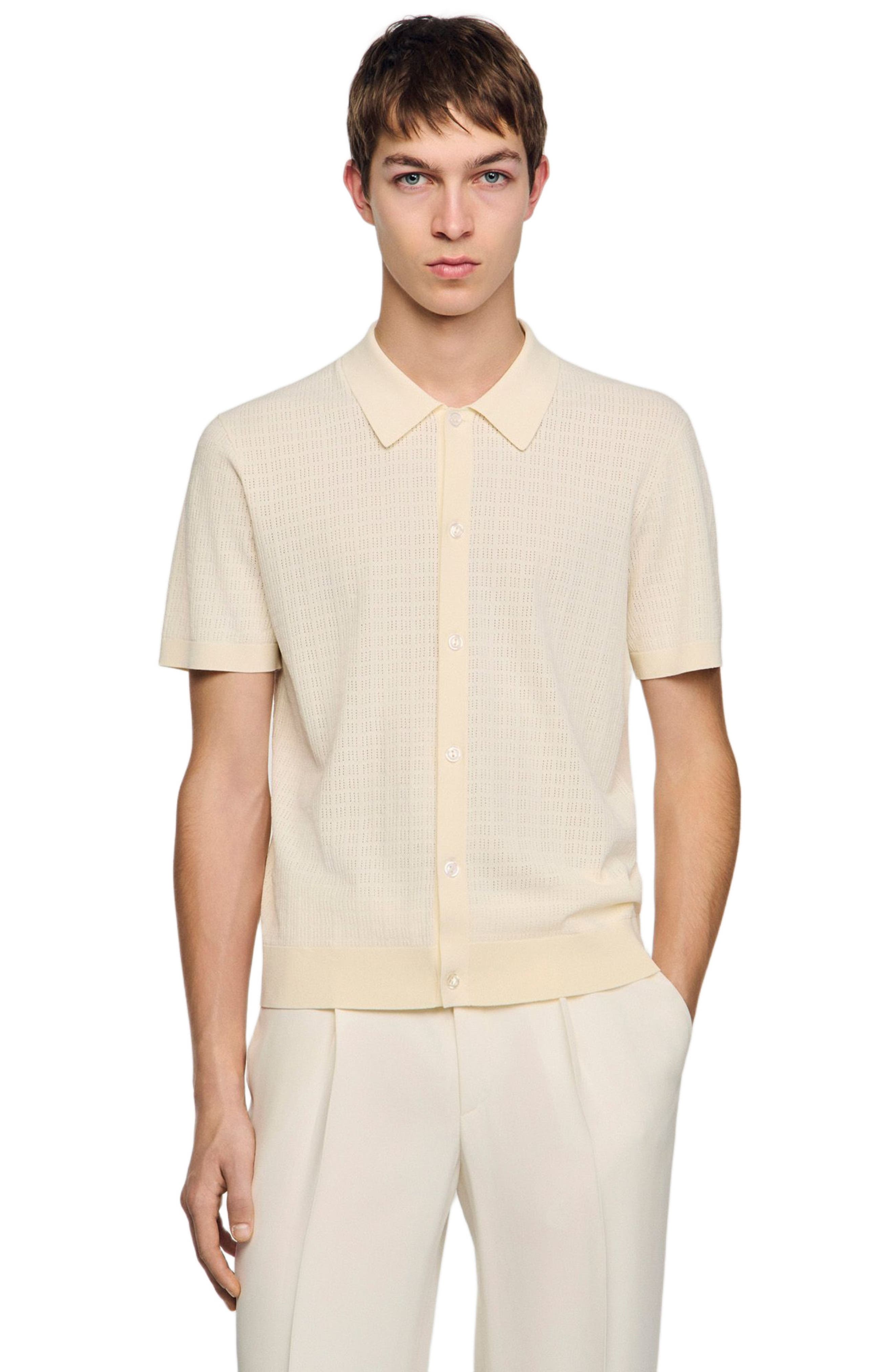 Openwork shirt