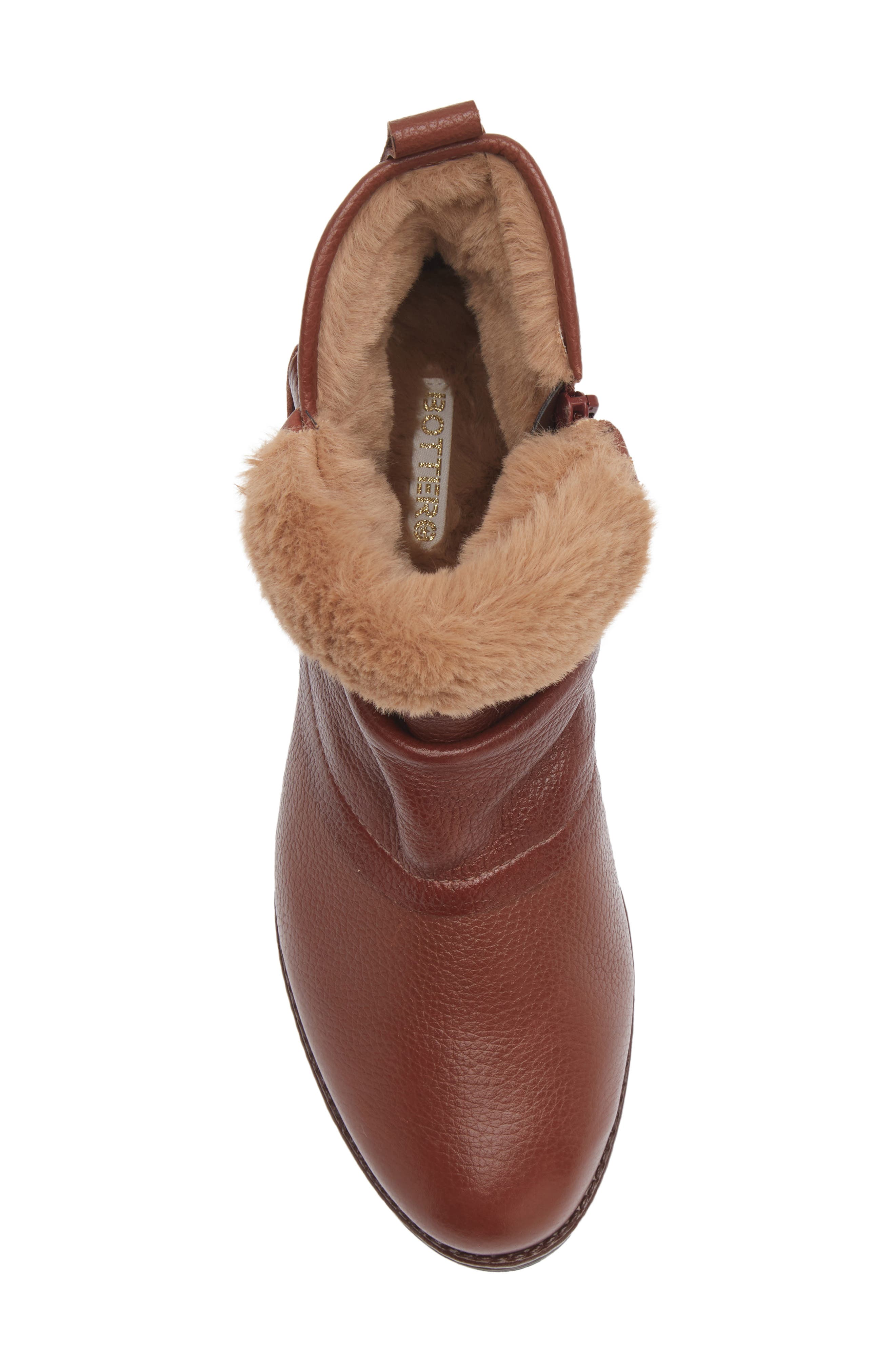 Fuzzy Lining Bootie, Alternate, color, CONHAQUE 26