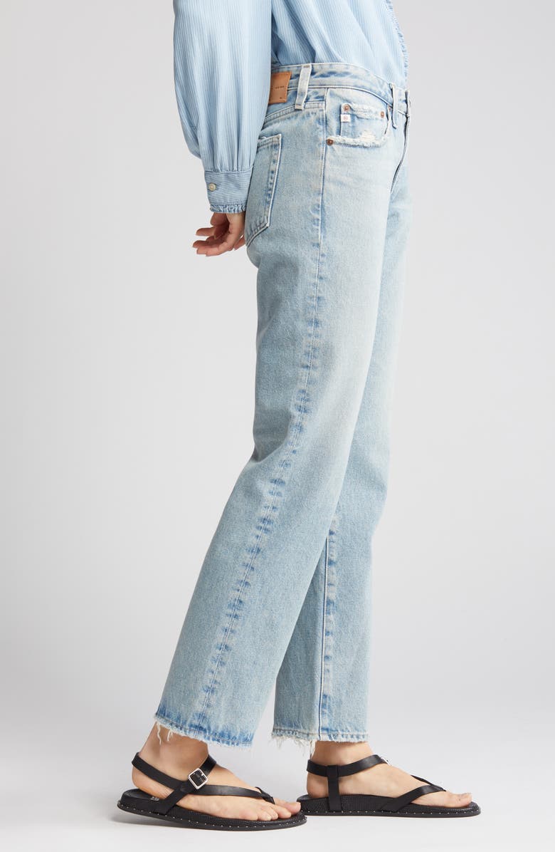 AG Remy Low Rise Straight Leg Jeans, Alternate, color, 21 Years Road Trip