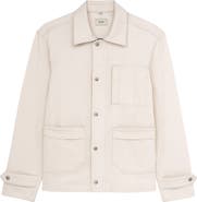 DL1961 Sean Cotton Stretch Herringbone Shirt Jacket