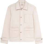DL1961 Sean Cotton Stretch Herringbone Shirt Jacket