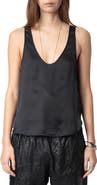 Zadig & Voltaire Tarys Satin Tank