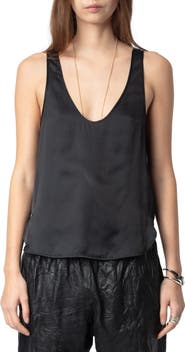 Zadig & Voltaire Tarys Satin Tank