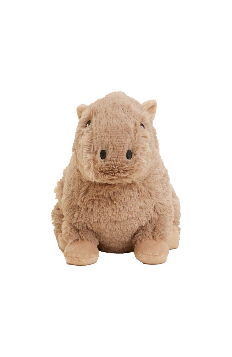 Warmies Capybara Plush Toy, Alternate, color, Medium Brown