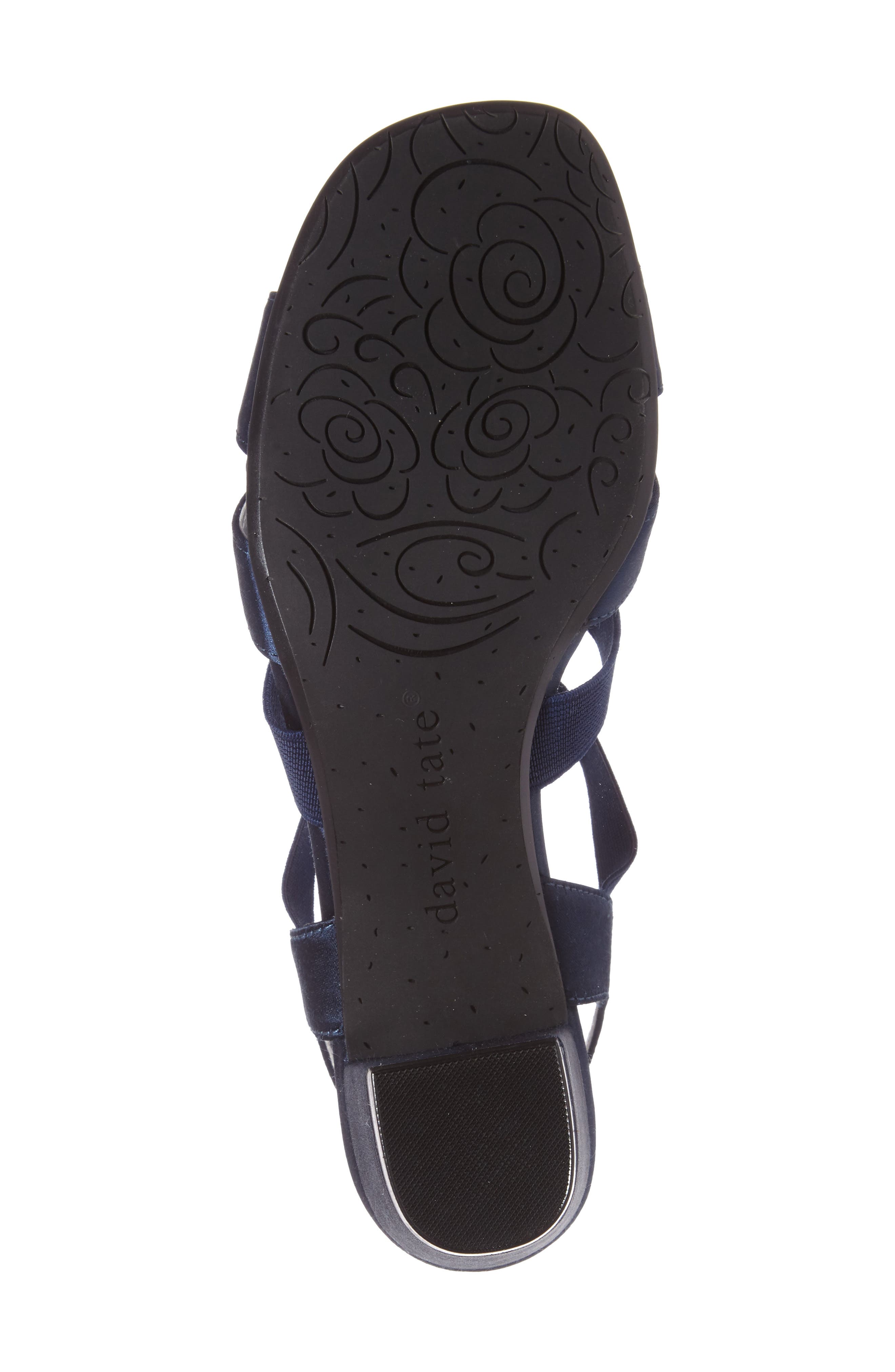 Eve Embellished Sandal, Alternate, color, NAVY FABRIC