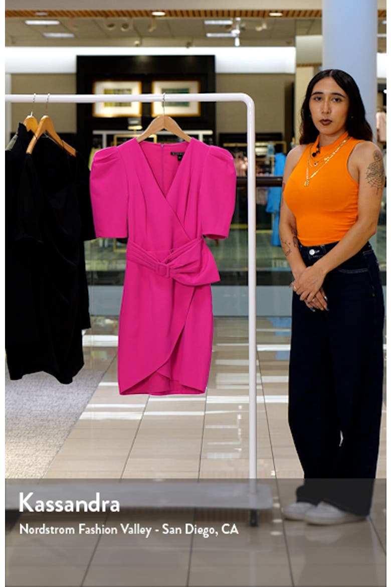 Maricopa Puff Sleeve Cocktail Dress video