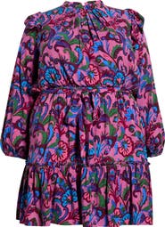 SUGARLIPS Valier Floral Long Sleeve Dress