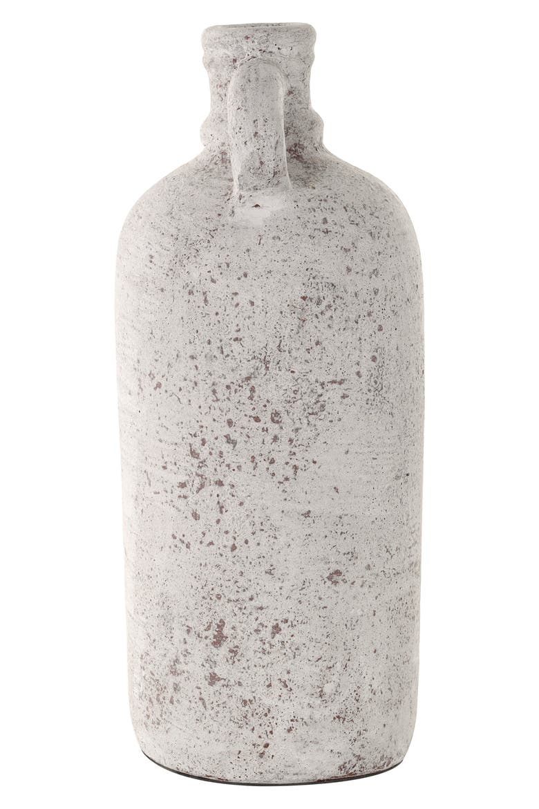 Cream Ceramic Vase, Alternate, color, CREAM