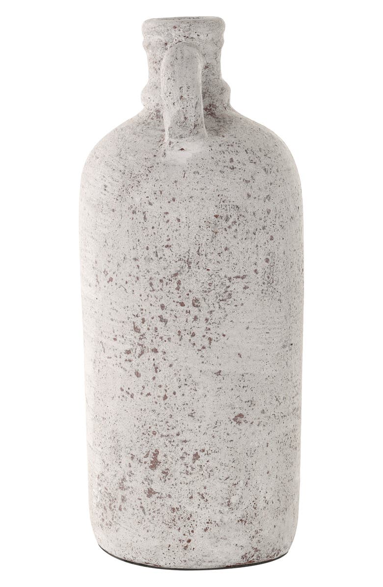 GINGER BIRCH STUDIO Cream Ceramic Vase, Alternate, color, Cream