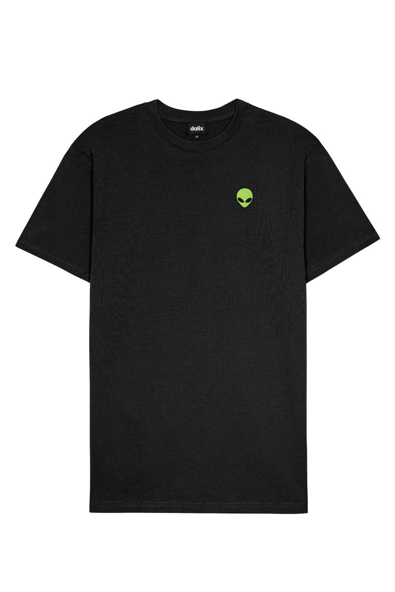 Mens Alien Heavyweight Soft Tee, Main, color, Black