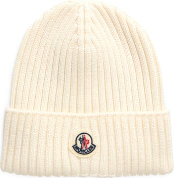 Moncler Kids' Merino Wool Cuff Beanie | Nordstrom