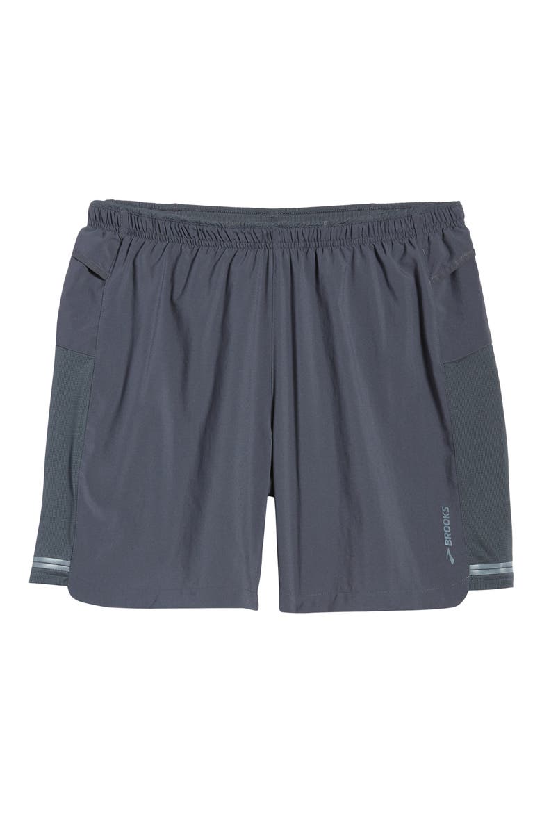 Men's 7" 2-in-1 Cargo Running Shorts, Alternate, color, ASPHALT