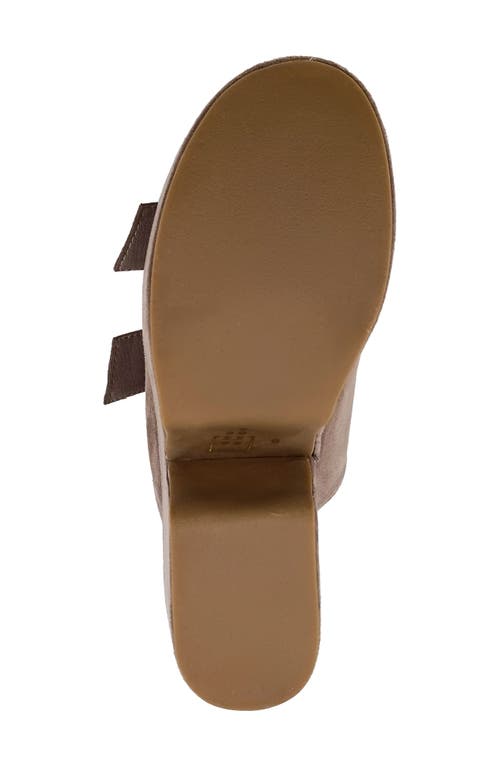Shushop Graceland Platform Sandal In Brown