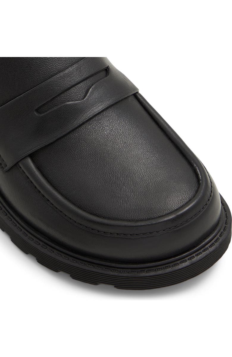 ALDO Harmonyx Penny Loafer, Alternate, color, Black