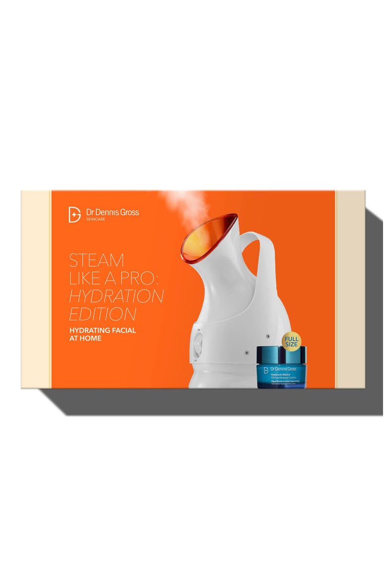 Pro Facial Steamer & Hyaluronic Marine Oil-Free Moisture Cushion Set $209 Value, Alternate, color, NO COLOR