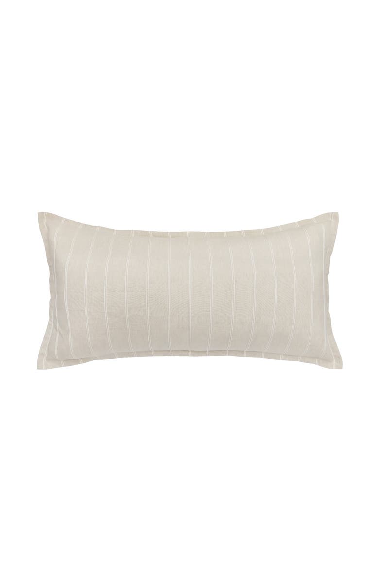 ELISABETH YORK Revere Natural King Pillow Sham, Main, color, Beige