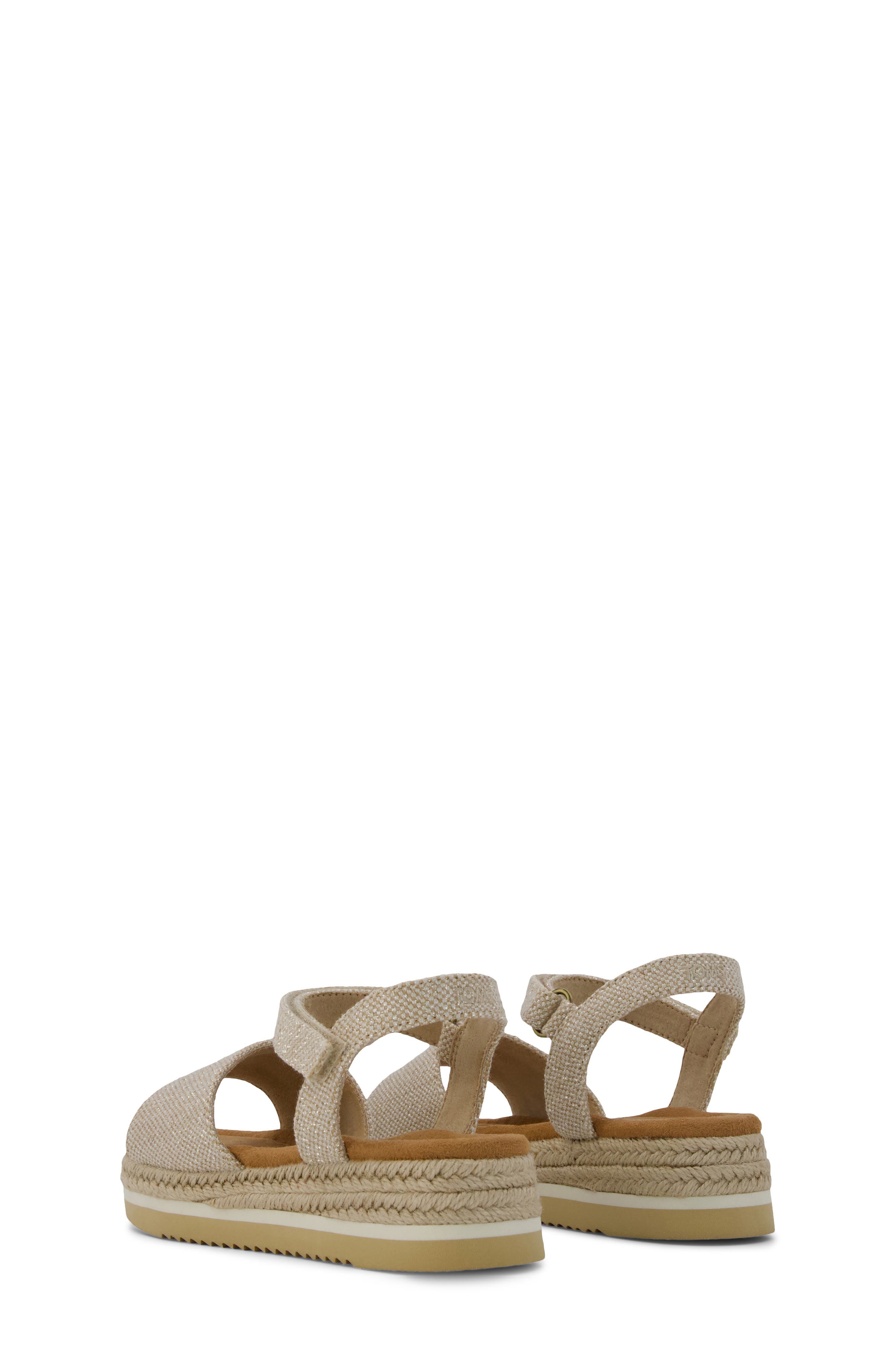Diana Platform Wedge Sandal, Alternate, color, GOLD