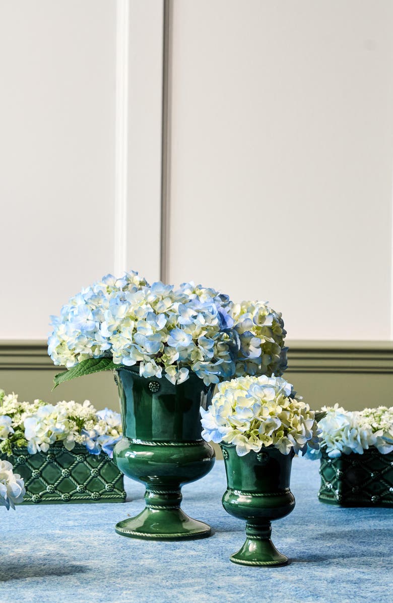 Juliska Berry & Thread Petite Parterre Vase, Alternate, color, Basil