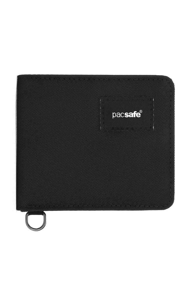 PACSAFE , RFIDsafe Bifold Wallet , Black, Main, color,