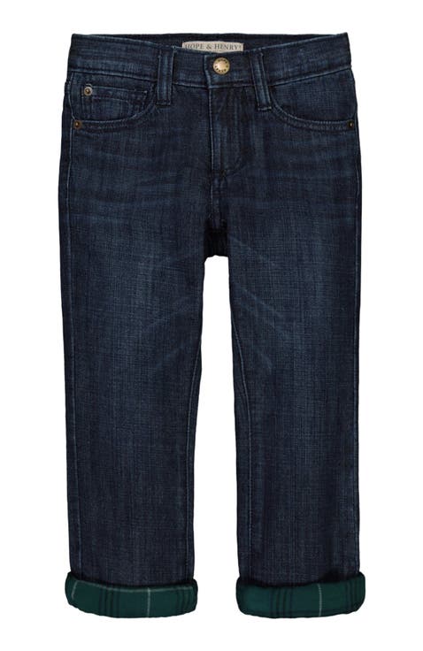 Baby Boys' Flannel Lined Denim, Infant