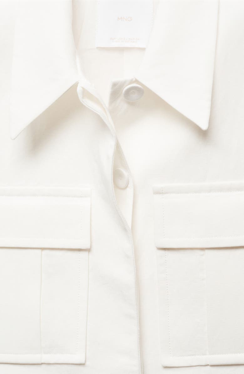 MANGO Lugo Crop Jacket, Alternate, color,