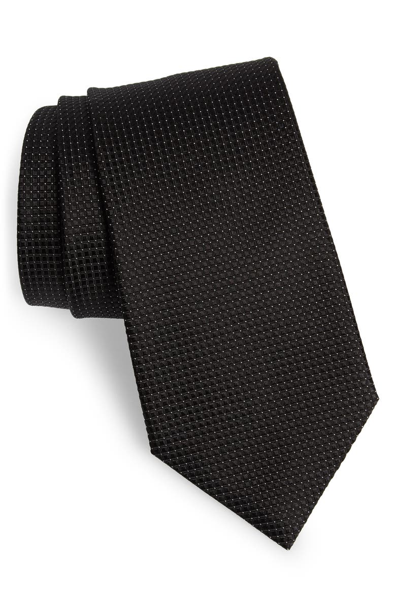 ZEGNA Ermenegildo Zegna Geometric Silk Tie, Main, color,