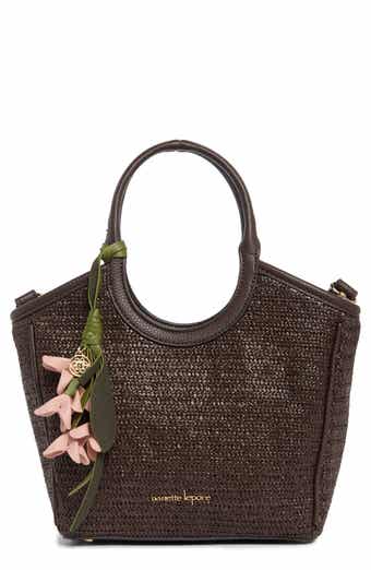 Nanette Lepore Junne Straw Satchel