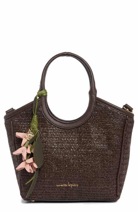 Nanette Lepore Junne Straw Satchel