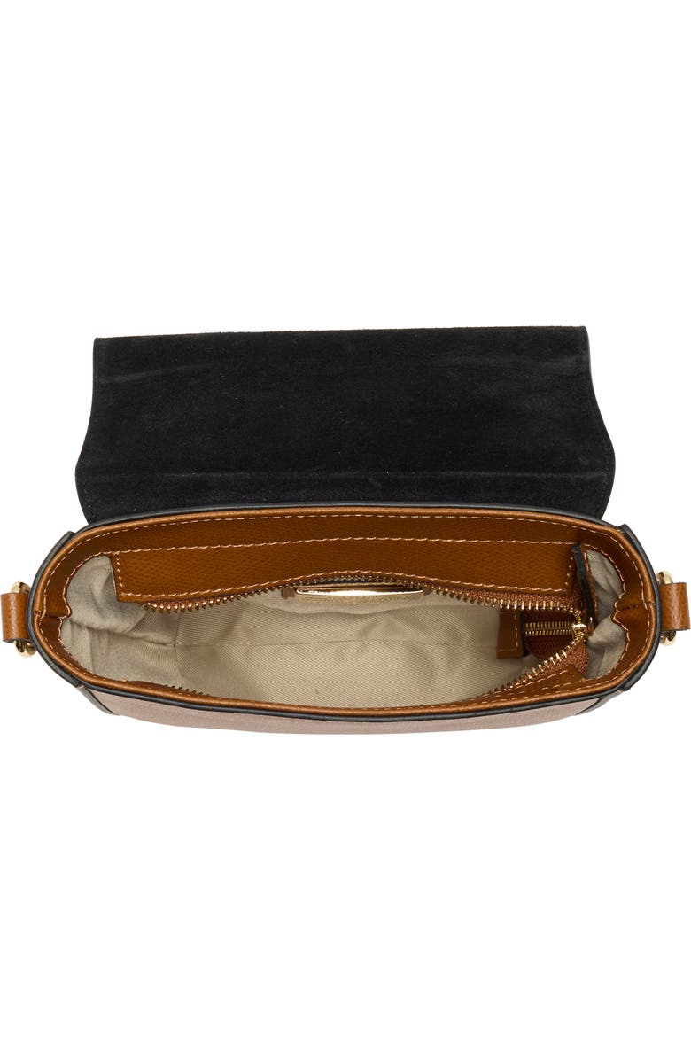 VALENTINO BY MARIO VALENTINO Joestte Bonbonniere VLOGO Crossbody Bag, Alternate, color, Caramel