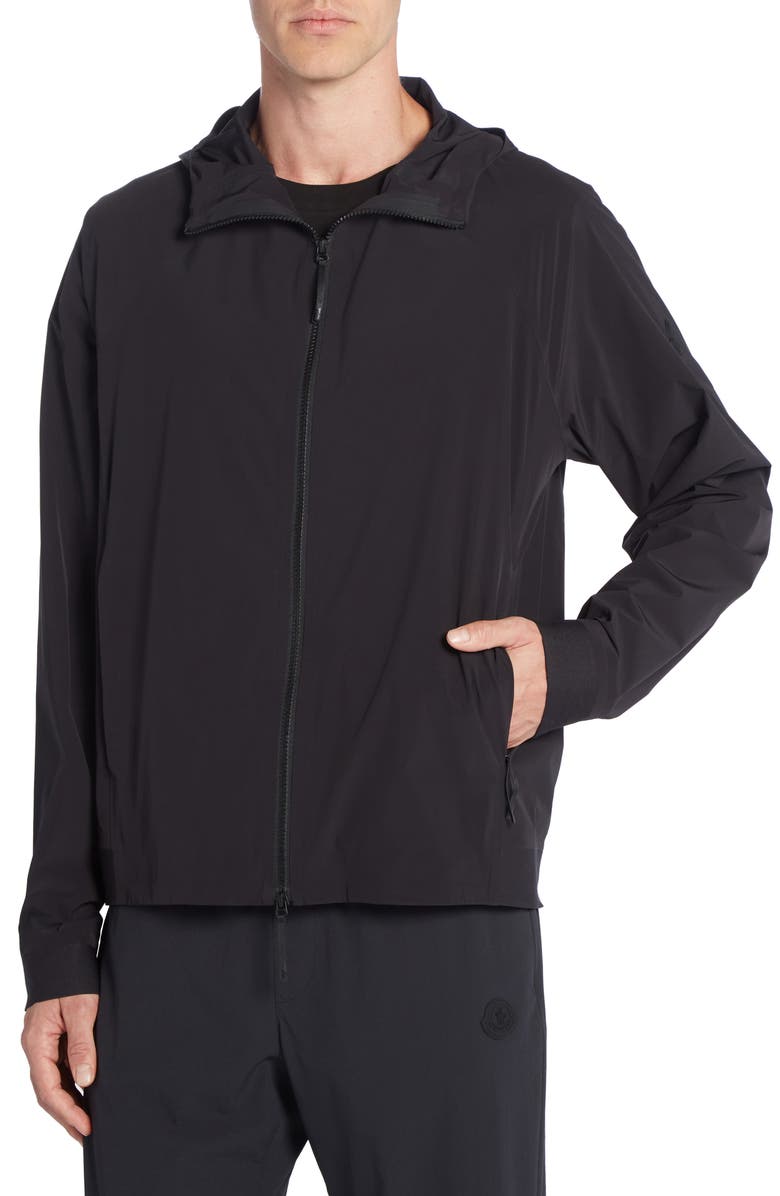 Moncler Kurz Hooded Water Repellent Windbreaker, Alternate, color, 